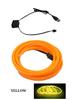 Set di Strisce LED Decorative Ambientali per Interni Auto USB