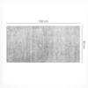 Designer Concrete Texture Laptop Protective Pad 100x50 Cm