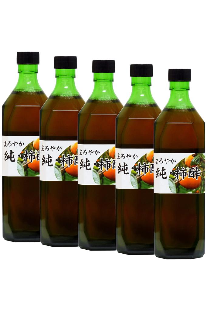Natural Health Company Pure Persimmon Vinegar 720ml X 5 Healthy Vinegar Fruit Vinegar Additive-Free