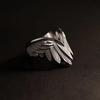 Retro Angel Wings Ring For Women Girls Punk Gothic Adjustable Open Ring Handmade Designer Jewelry Accessories Gift E783