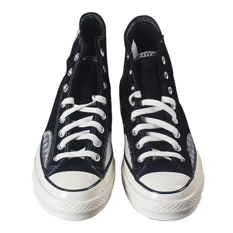 Converse 1970s Chuck Taylor Stylish & Versatile High-Top Espadrilles Unisex Black