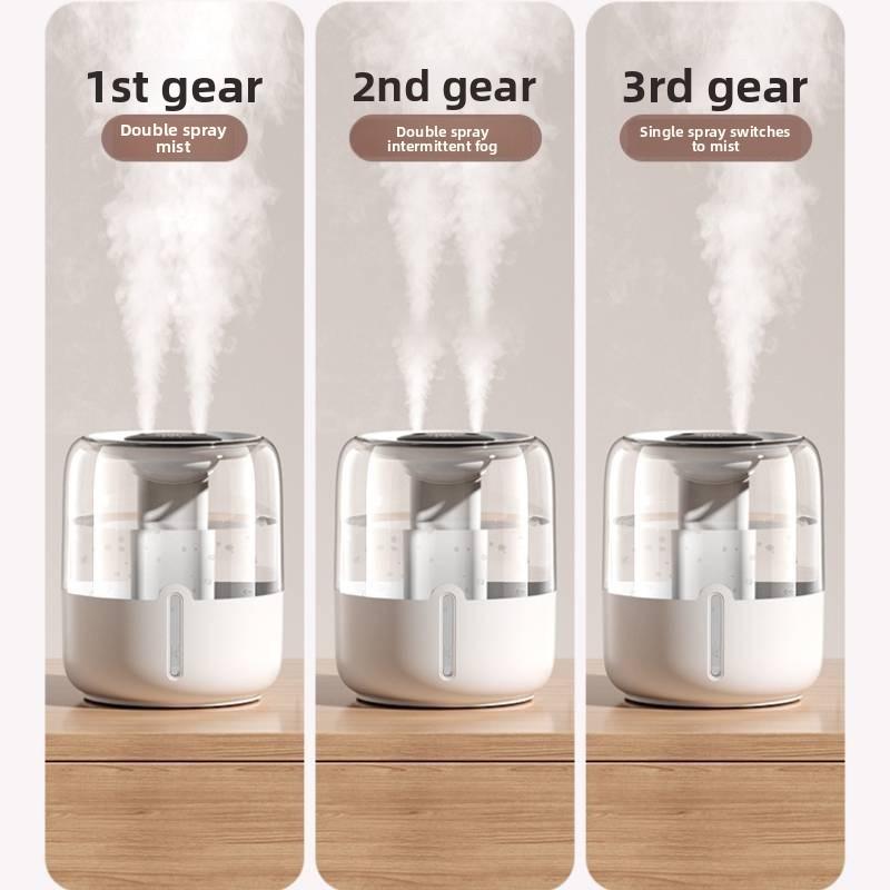 Large Capacity Usb Humidifier With Ionizer And Quiet Operation For Dormitory And Living Room