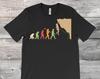 Climbing Evolution Funny T-Shirt, Gift For Climber Bolder Boulder, Mountain Climb Bouldering Rock Walls Indoors Outdoors Lover Present Tees,