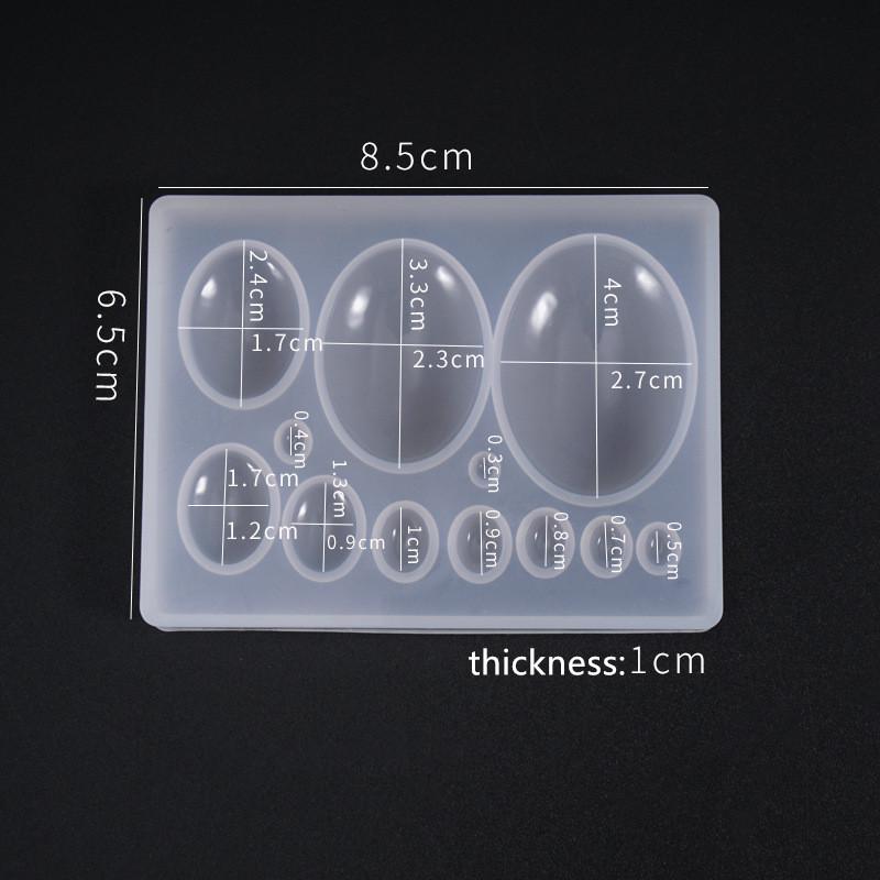 Cute Beads Cube Triangle Silicone Mold For Jewelry Earrings Pendant Making Resin UV Epoxy Resin Molds Crafts DIY Tool