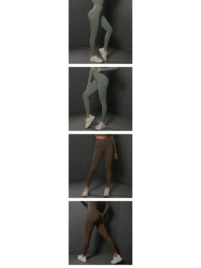 Peach Butt Yoga High-Waisted Hip-Lifting Fitness Pants for Women – High Elasticity Tight Running Sports Pants