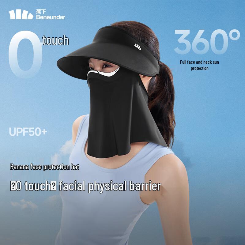 Beneunder AS721 Full Protection Sun Visor Hat with Face Mask
