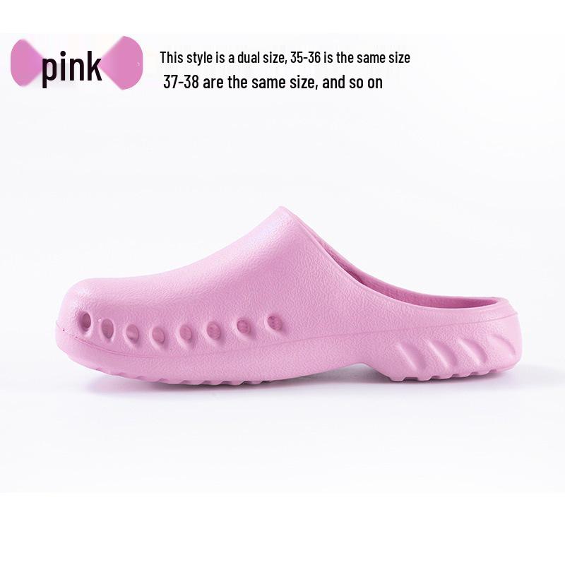 Waterproof Non-Slip Surgical Shoes for Doctors and Nurses – Closed-Toe Protective Slippers for Hospital, Laboratory, and ICU Use