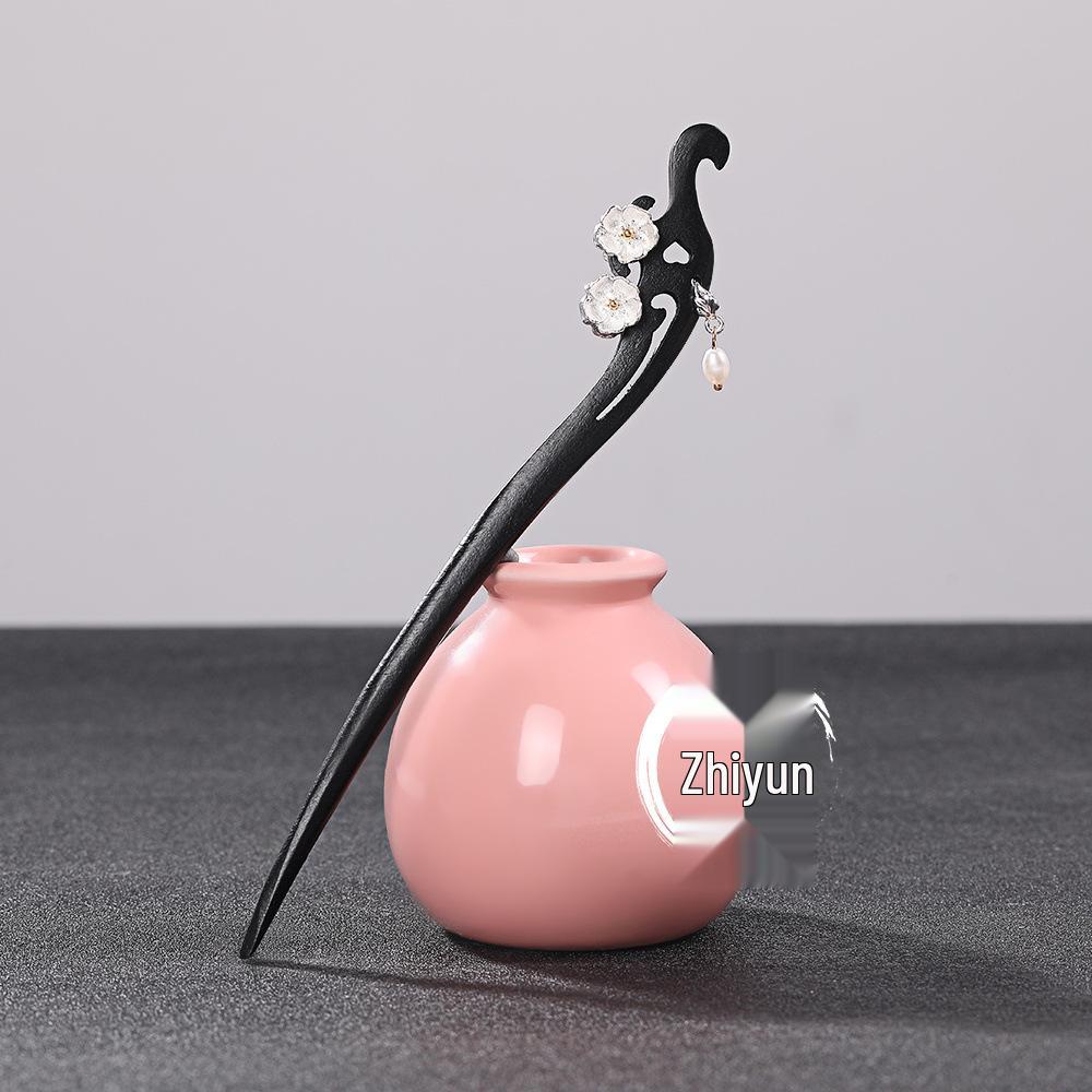 

Китайские деревянные заколки для волос: Винтажные ручной работы ханьфу с кисточками, головные уборы для женщин