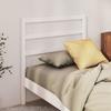VidaXL Headboard White 96x4x100 Cm Solid Pine Wood 817621