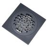 Rectangle Shower Floor Drain Brass Chrome Plated Easy Installation Contemporary Modern Design for Bathroom