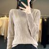 Yyfs Womens Fashion Casual Solid Color Print Autumn Winter Long Sleeve Half Turtleneck Sweaters