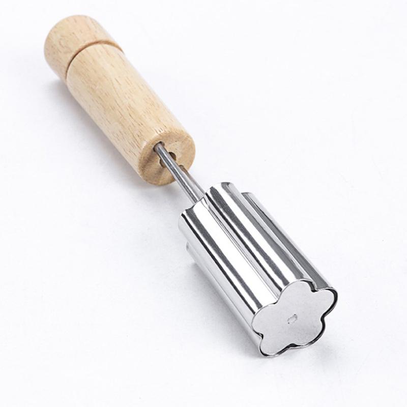 Vegetable Fruit Cutter Star Flower Heart Shapes Stainless Steel Cookie Stamps