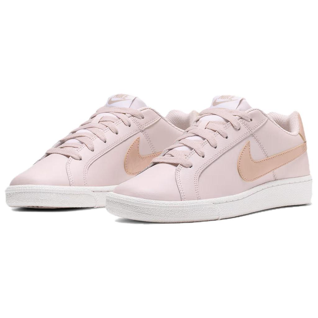 Nike Court Royale Support Low Top Skateboard Shoes Women's Pink White 749867-603