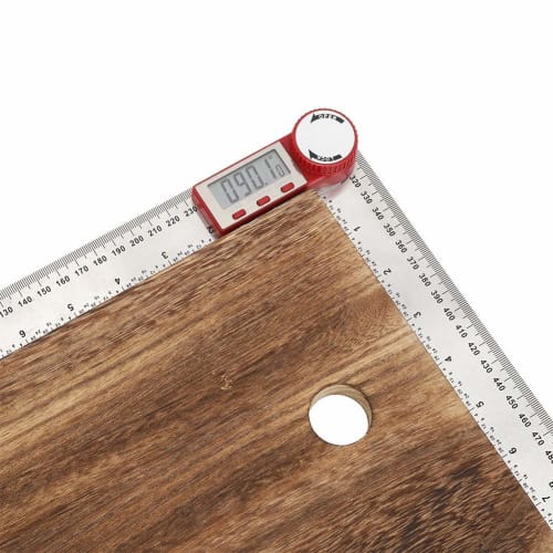 Digital Angle Meter, Digital Ruler, 360 Angle Meter, Industrial Measuring Tool, 300mm, 500mm, Manual Angle Measuring Tool, Construction Protractor, A