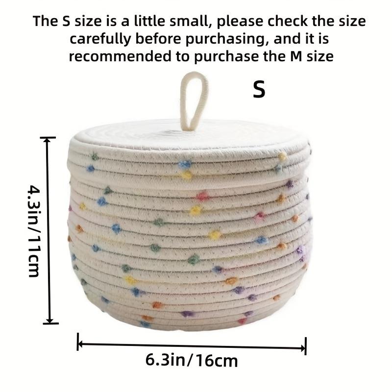 Christmas Home Essentials, Handmade Woven Storage Baskets with Lids, Healing Cluttered Christmas Corners, Gift Boxes for Organizing Gifts/decorative