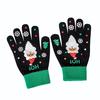 Christmas 2025 Knitted Five-finger Gloves Warm Thick Cute Riding Merry Christmas Gifts Kids Adults Xmas Ornaments 2026 Year New