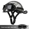 G3F Retro Japanischer Aufgebogener Heckhelm: Herren- & Damen-Cruiser-Helm für Radfahrer