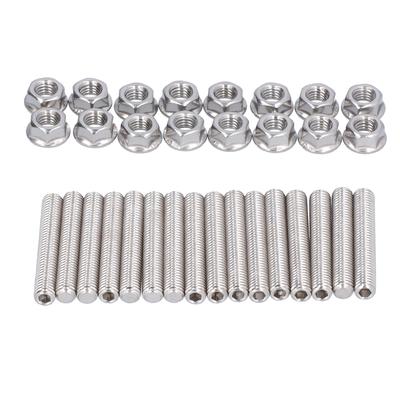 Zestaw nakrętek szpilek kolektora wydechowego N811313S431 stal nierdzewna 304 do silnika FORD V8 4,6 i 5,4 litra