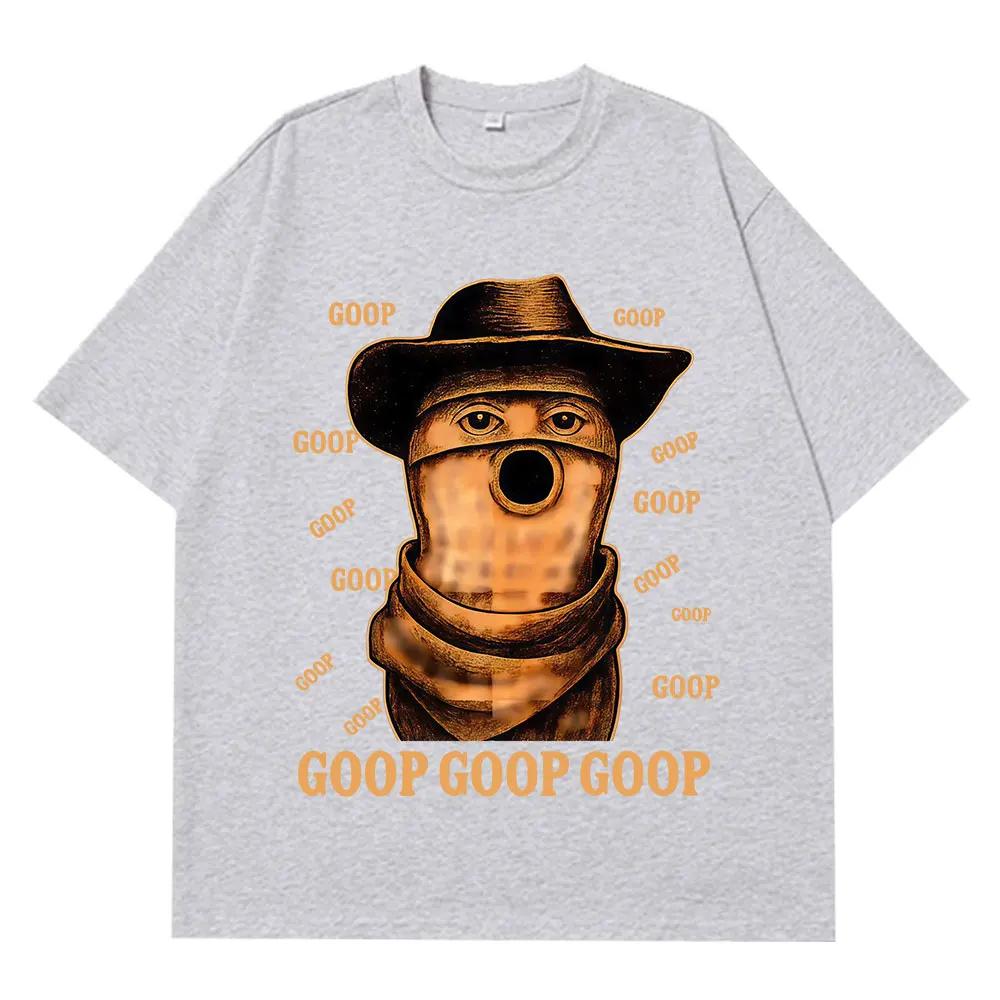 

Funny Goop The Burnt Peanut Goop Meme Tshirt Unisex Womens Cotton T Shirts Short Sleeve Oversized Loose Tshirts Streetwear 4XL