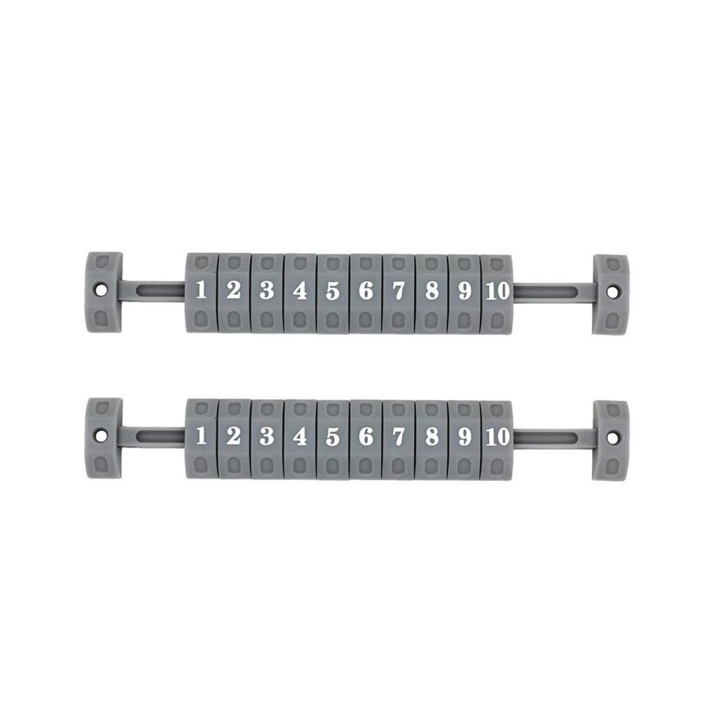 2 Pieces Universal Foosball Counter Scoring Units Table Soccer Scoreboard Score Keepers Standard Tables Parts Replacement