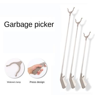 Stainless Steel Garbage Clip Durable Trash Clamp Pick Up Tool Gripping Tool  Outdoor