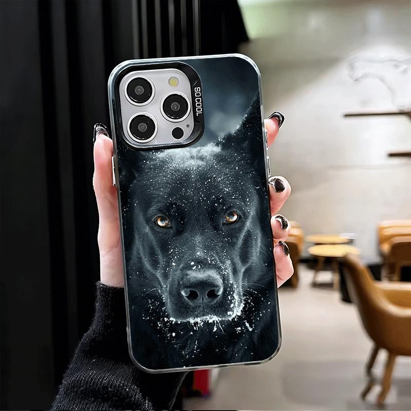 

German Shepherd Dog Shockproof Phone Case for iPhone 17 Air 16 16E 15 Pro Max 14 Plus 13 Mini 12 Back Cover Anti Fall Fundas iPhone 17 Air