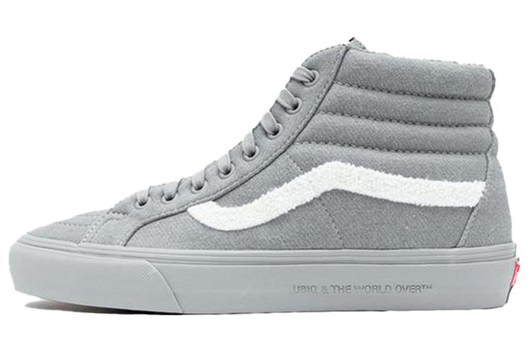 Vans Ubiq X Vans SK8 HI Кроссовер Классические Повседневные Обувь для Скейтбординга Серый VN0A4BVH05C 35
