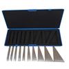 10PCS Angle Block Set, 1-30 Degree Angle Gauge Block Set Angle Inspection Block Precision-Machine Tool Slope Gauge Block
