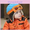 Fashionable Childrens Aviator Hat Earflap Design Winter Warmth Protection