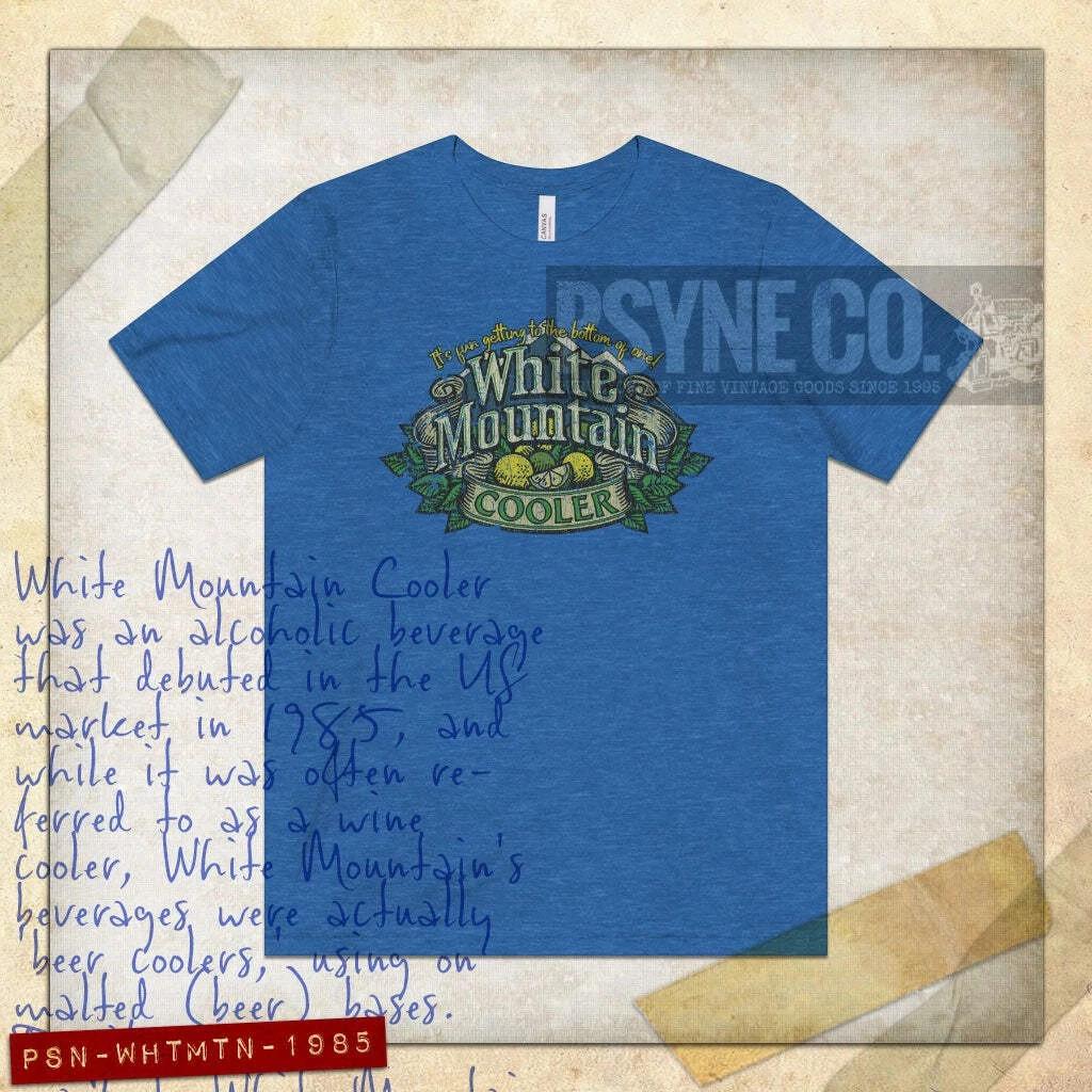 

White Mountain Cooler 1985 Vintage Men s T shirt L