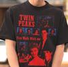 Twin Peaks Shirt  90s TV showVintage Film T-shirtLaura PalmerDale Cooper  Unisex Katoenen Tee Ronde Hals Mannen en Vrouwen  Print