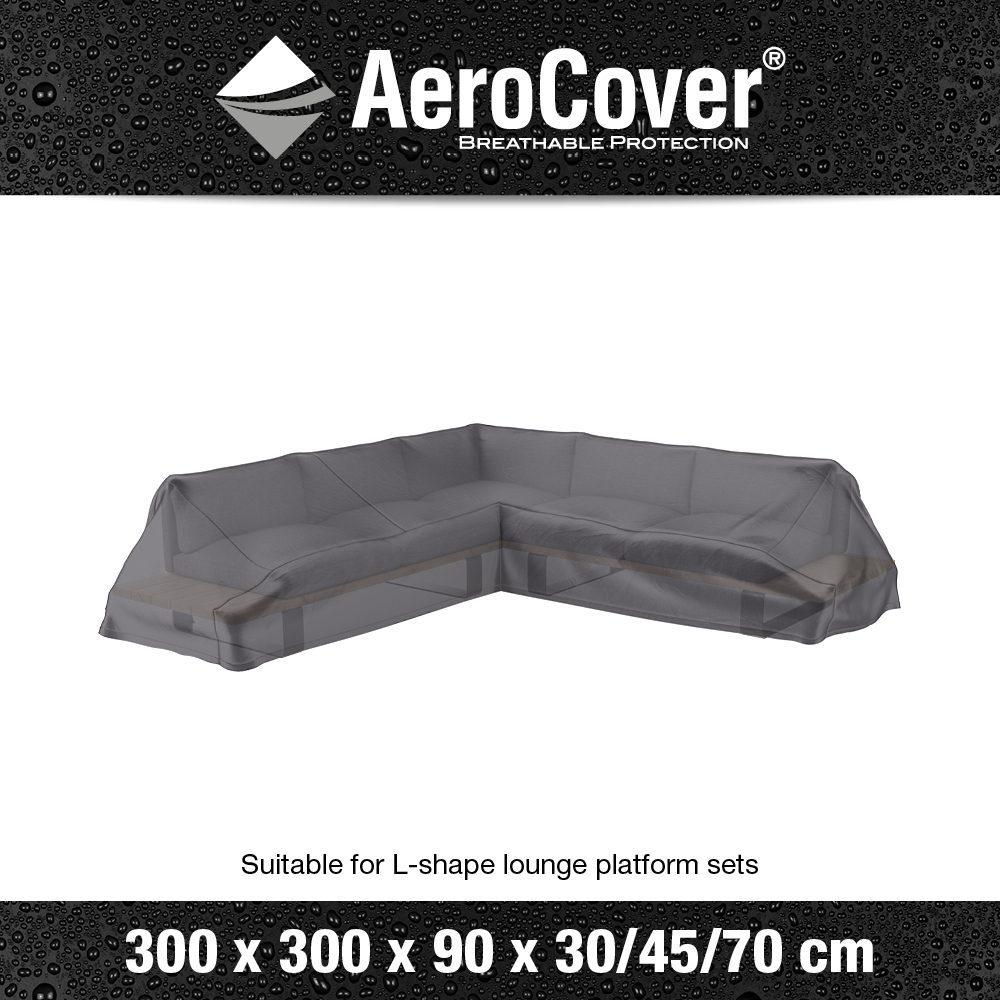 Cover for Garden Corner Set 7886 300X300X70 Aerocover Gray Homms