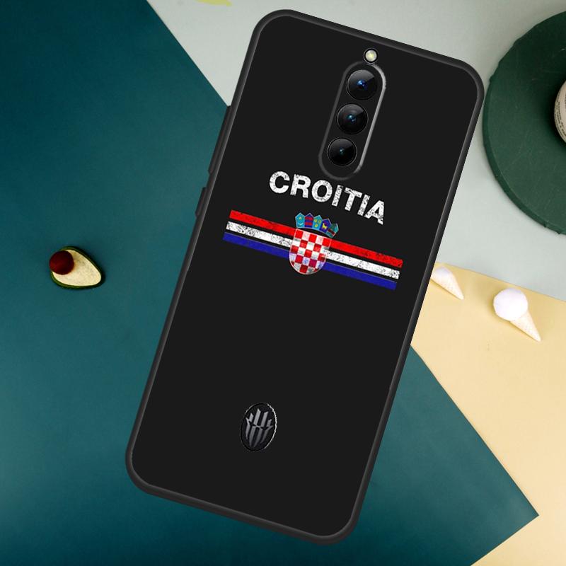 Croatia Flag For ZTE Nubia Red Magic 8 9 8S 9S 10S Pro Plus 10 Air 6S 7S 7 Pro Red Magic 11 Pro Plus Case