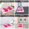 Crisis Moon Compact Floor Door Kitchen Bath Mats Anti-Slip Indoor Sailor Moon Doormat Toilet Entrance Carpet Rug