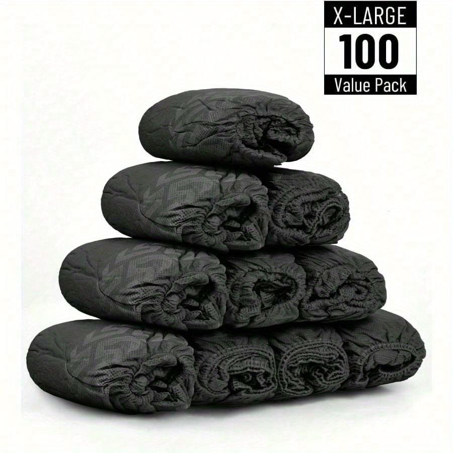 100 Piece Shoe Cover Disposable Anti Slip, High-quality Fabric Boot Cover, Anti Slip, Durable, Breathable, Stretchable, Suitable for Size 13