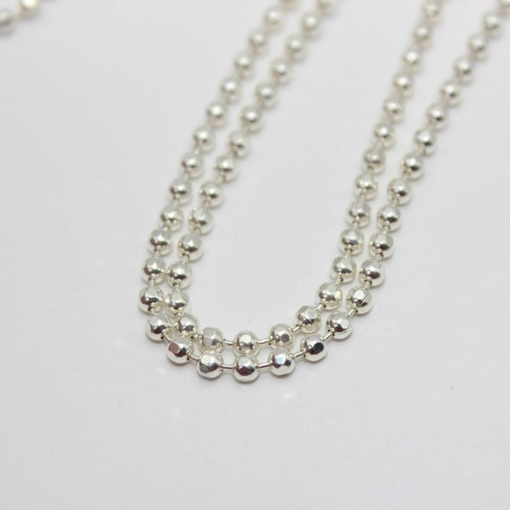 Used Good Condition Tiffany&Co Tiffany Return Toe Oval Tag Necklace