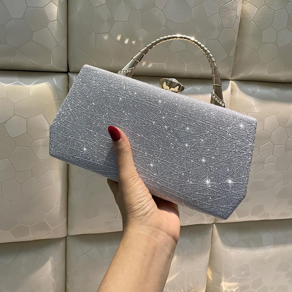 Błyszcząca Torebka Wieczorowa na Bankiet, Sukienkę lub do Klubu