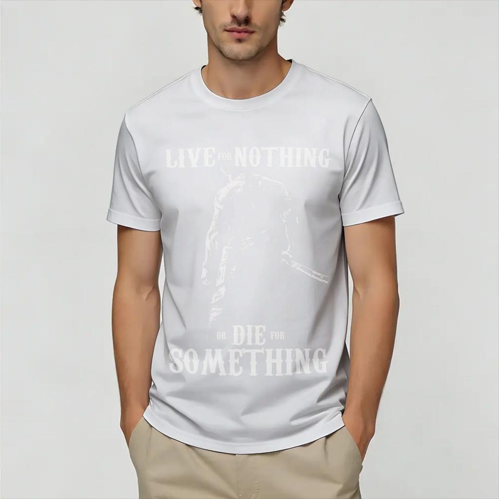 Vintage TShirt Beach John Rambos Popular TShirts Pure Cotton Tee Shirt for Unisex Awesome Design Short Sleeve Top Tees