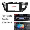 4G Carplay 2din Android Car Radio Multimedia Video Player for Toyota Corolla 2013-2016   Navigation GPS Stereo HeadUnit BT