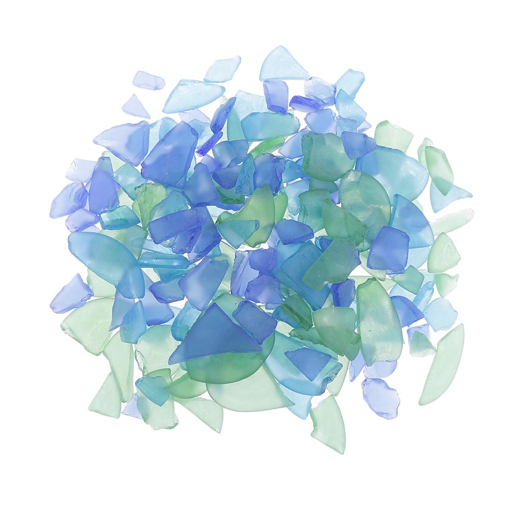 500g Vintage Glass Crafts Jewellery Mosaic Wedding