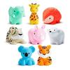 Jouets de bain - MUNCHKIN - SQUIRTS - 8 animaux sauvages - Flottants - Gicleurs