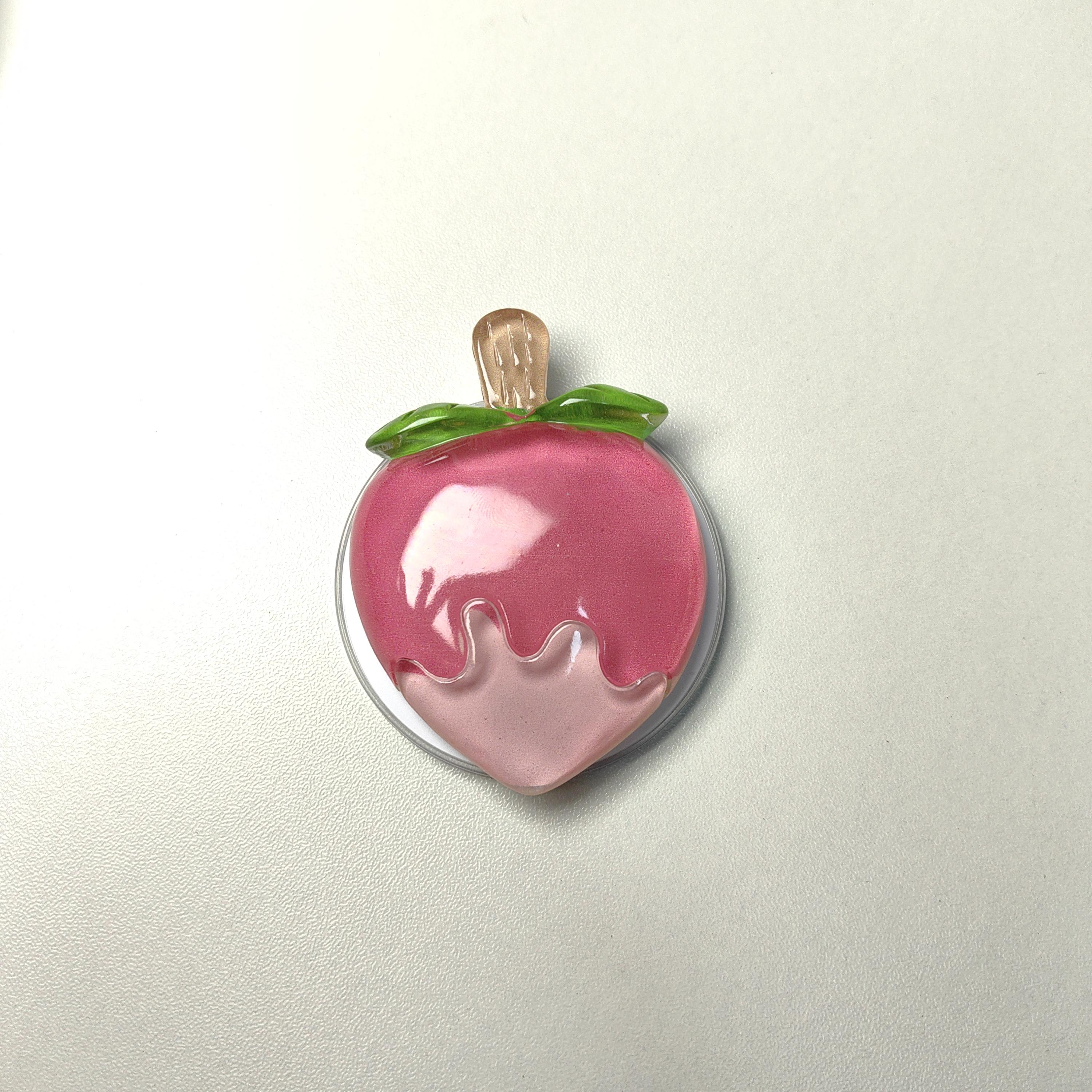 

Корея INS 3D Персиковый Держатель Чехол для Мобильного Телефона Подставка Для Magsafe Магнитный Кронштейн для IPhone Samsung Griptok Grip Tok