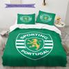 sporting fc Pattern Bedding Home Decoration Birthday Gift (1 * duvet cover + 2 * pillowcase, without core)