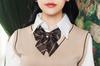 Clearstone Ulzzang Sailor Cosplay Halloween Knit Vest Beige x Chocolate Women's