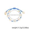 Wax Thread Woven Hand Rope Bohemian Trend Shell Jewelry Bracelet