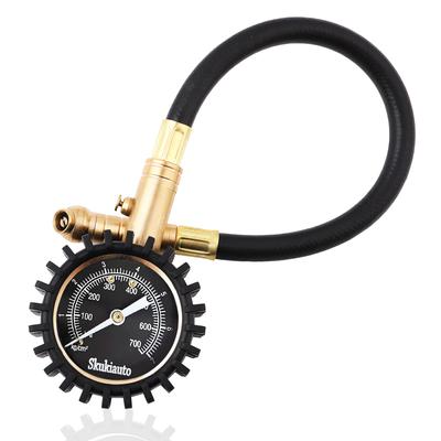 Manómetro de neumáticos, Manómetro de aire, Manómetro de neumáticos, Medición de presión de neumáticos, Bomba de aire, Liberación de aire, Ajuste,