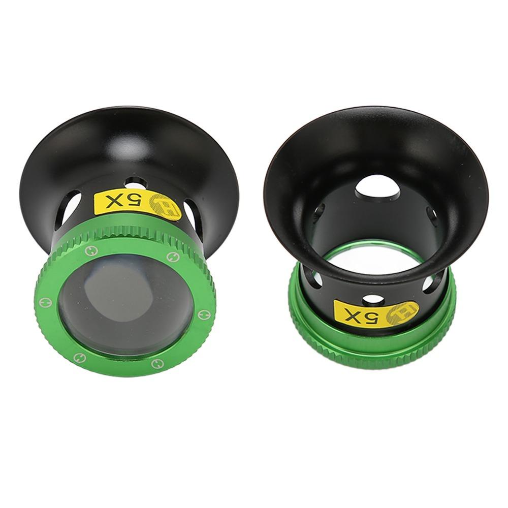 5X/10X/15X/20X Magnification Eye Loupe Sapphire Glass Jewelers Loupe Rocks Analysis