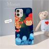Japanese Cute P-Ponyo Movie On The Cliff For IPhone 17 16 16e 15 14 13 12 11 Pro Max Mini Plus Phone Case