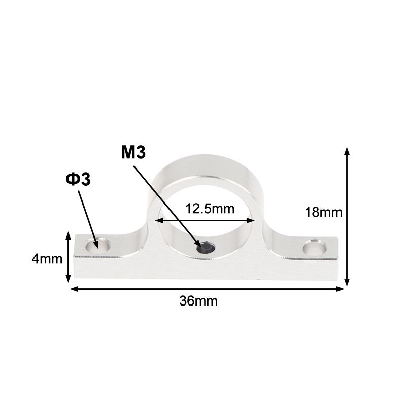 Aluminum Pisco Bvu4-4 Ball Globe Valves Mount Holder Bracket Seat For Rc Turbine Turbo-Jet Engine Airplane Accessories