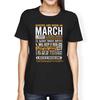 1Tee Womens Loose Fit Queens Are Born In March T-Shirt